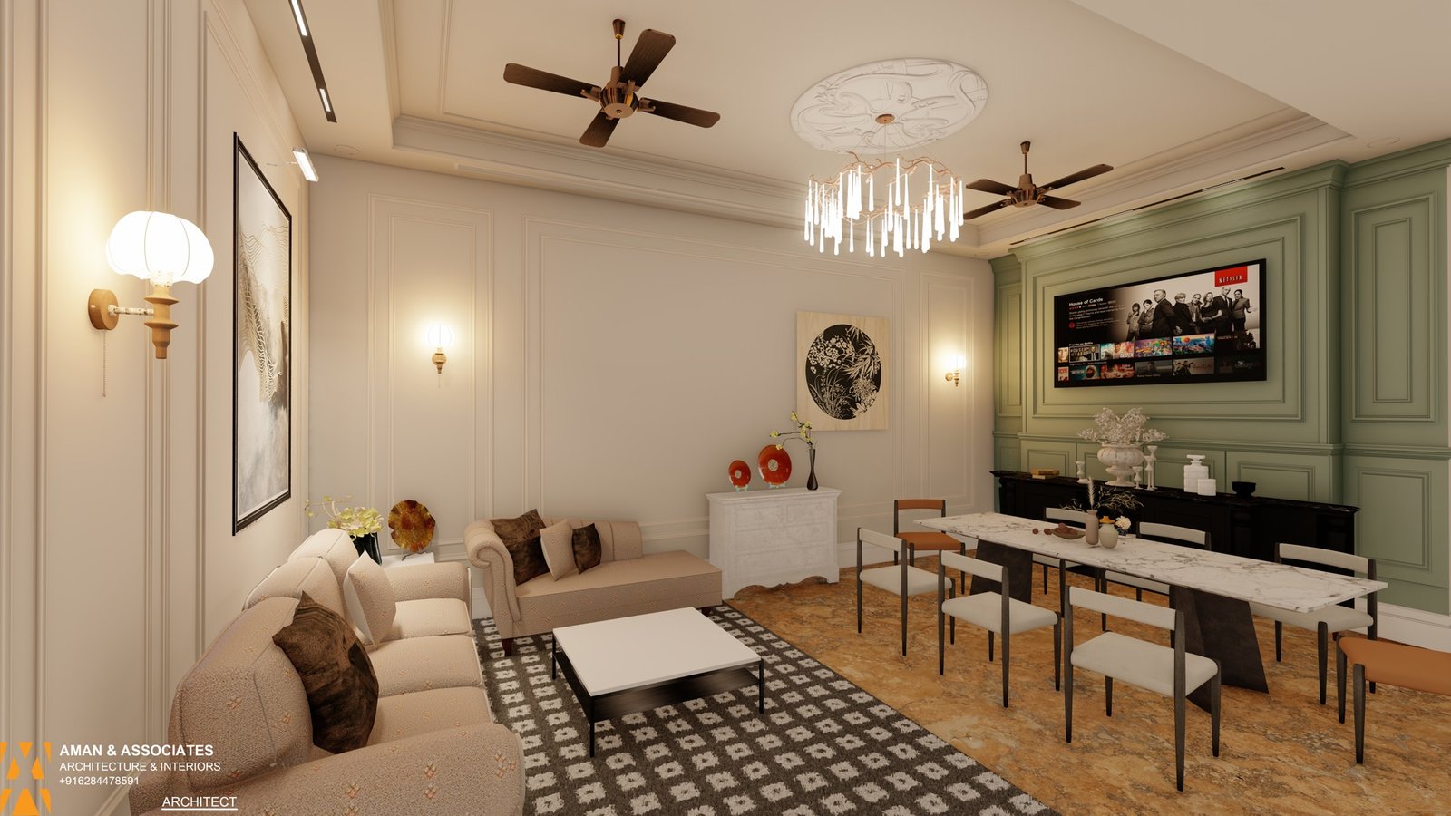 Atelier Residence living interior