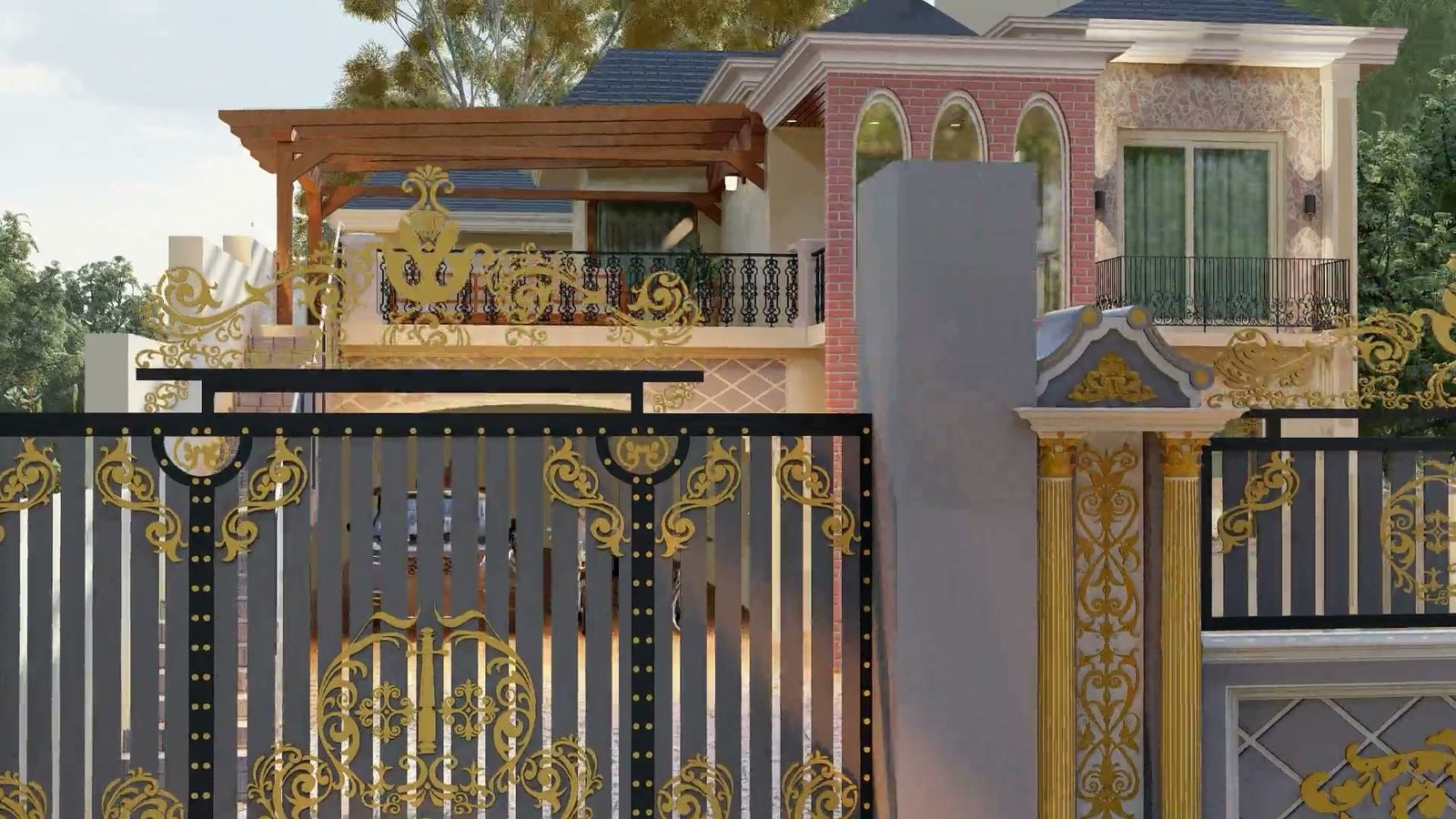 The Archway Villa elevation