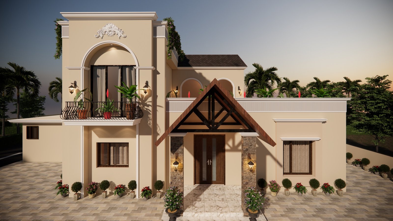 The Crested Arch Villa — view 2
