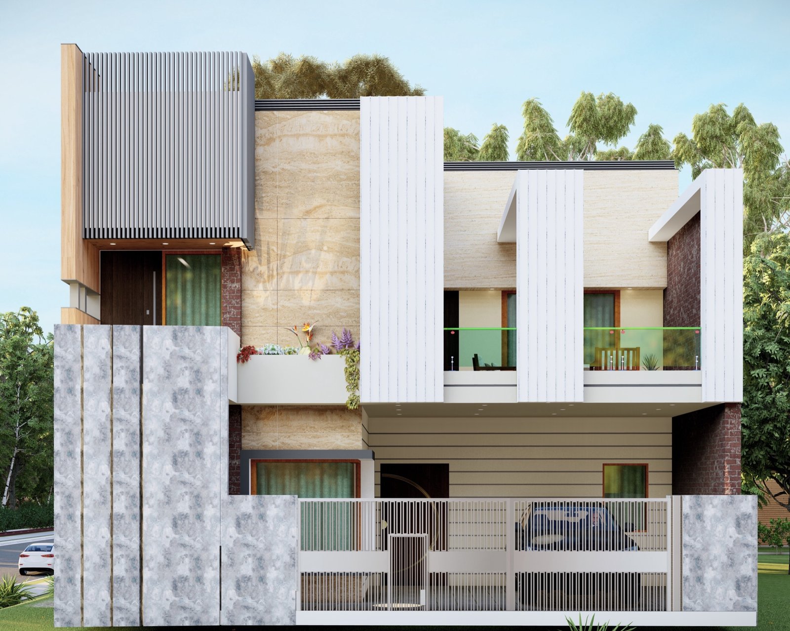 The Stratum Residence façade